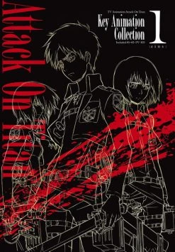 PONYCAN TV Animation Attack On Titan Key Animation Collection Volume 1 Art Book