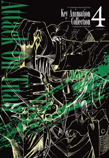 PONYCAN TV Animation Attack On Titan Key Animation Collection Volume 4 Art Book 3 PONYCAN TV Animation Attack On Titan Key Animation Collection Volume 4 Art Book