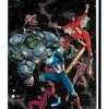 Marvel Comics Avengers By Jonathan Hickman Graphic Novel Omnibus Volume 1 (Hardcover) -UDON Entertainment Store 9781302945480 graphic novel avengers by jonathan hickman omnibus volume 1 primary