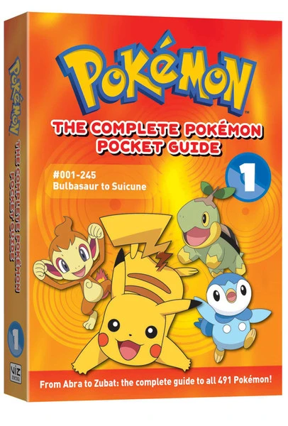 VIZ BOOKS Pokemon Complete Pocket Guide 1 3 VIZ BOOKS Pokemon Complete Pocket Guide 1