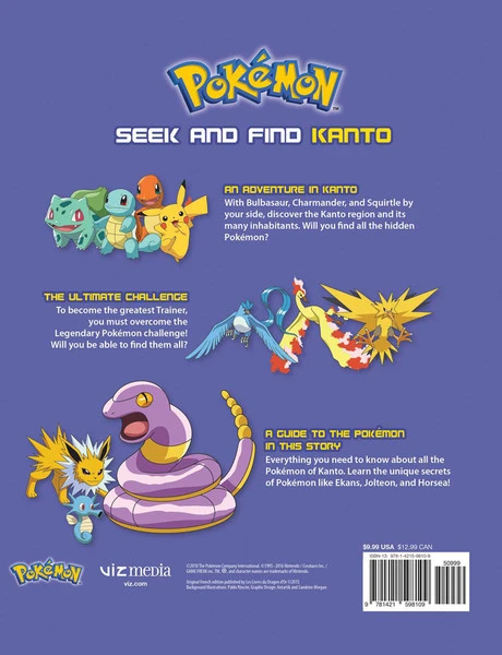 VIZ BOOKS Pokemon Seek And Find Kanto Activity Book 4 VIZ BOOKS Pokemon Seek And Find Kanto Activity Book - Image 2
