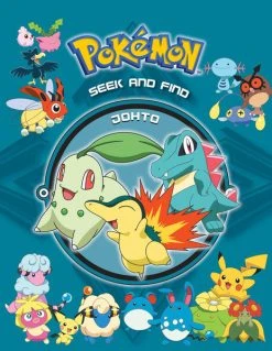 VIZ BOOKS Pokemon Seek And Find Johto Activity Book (Hardcover)