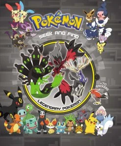 VIZ BOOKS Pokemon Seek And Find Legendary Pokemon Activity Book