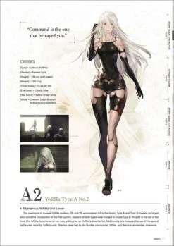 Dark Horse NieR Automata World Guide Art Book Volume 2 (Hardcover) -UDON Entertainment Store 9781506715759 artbook nier automata world guide artbook volume 2 sample2
