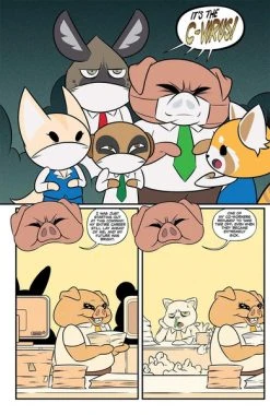 ONI PRESS Aggretsuko Metal To The Max Graphic Novel (Hardcover) -UDON Entertainment Store 9781620107188 graphicnovel aggretsuko metal to the max hardcover altf