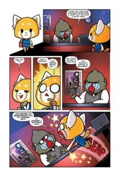 ONI PRESS Aggretsuko Little Rei Of Sunshine Graphic Novel -UDON Entertainment Store 9781620109335 graphicnovel aggretsuko little rei of sunshine altd