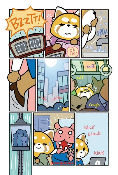 ONI PRESS Aggretsuko Down The Rabbit Hole Graphic Novel (Hardcover) 4 ONI PRESS Aggretsuko Down The Rabbit Hole Graphic Novel (Hardcover) - Image 2