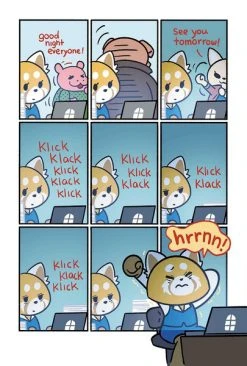 ONI PRESS Aggretsuko Down The Rabbit Hole Graphic Novel (Hardcover) 11 ONI PRESS Aggretsuko Down The Rabbit Hole Graphic Novel (Hardcover) -UDON Entertainment Store 9781620109779 graphicnovel aggretsuko down the rabbit hole hardcover altc