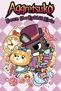 ONI PRESS Aggretsuko Down The Rabbit Hole Graphic Novel (Hardcover)