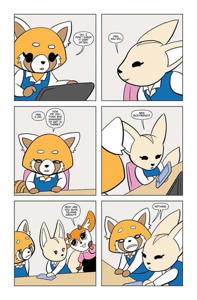 ONI PRESS Aggretsuko Meet Her World Graphic Novel (Hardcover) 5 ONI PRESS Aggretsuko Meet Her World Graphic Novel (Hardcover) - Image 3