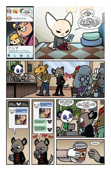ONI PRESS Aggretsuko Out Of Office Graphic Novel 11 ONI PRESS Aggretsuko Out Of Office Graphic Novel - Image 9