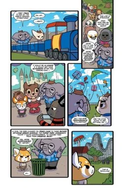 ONI PRESS Aggretsuko Out To Lunch Graphic Novel -UDON Entertainment Store 9781637152034 graphicnovel aggretsuko out to lunch alte