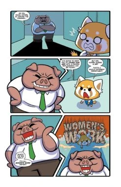 ONI PRESS Aggretsuko Out To Lunch Graphic Novel -UDON Entertainment Store 9781637152034 graphicnovel aggretsuko out to lunch altl