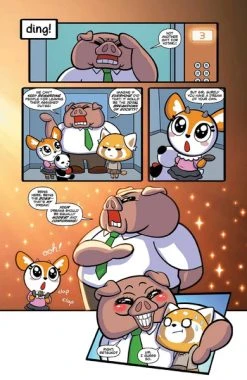 ONI PRESS Aggretsuko Out To Lunch Graphic Novel -UDON Entertainment Store 9781637152034 graphicnovel aggretsuko out to lunch altp