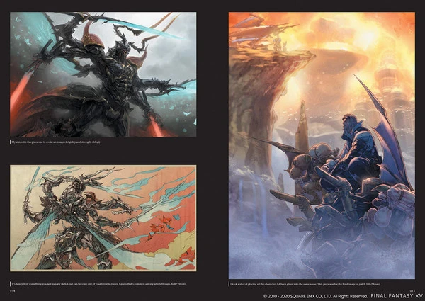 SQUARE ENIX BOOKS Final Fantasy XIV Heavensward The Art Of Ishgard Stone And Steel Art Book 6 SQUARE ENIX BOOKS Final Fantasy XIV Heavensward The Art Of Ishgard Stone And Steel Art Book - Image 4