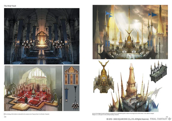 SQUARE ENIX BOOKS Final Fantasy XIV Heavensward The Art Of Ishgard Stone And Steel Art Book 9 SQUARE ENIX BOOKS Final Fantasy XIV Heavensward The Art Of Ishgard Stone And Steel Art Book - Image 7