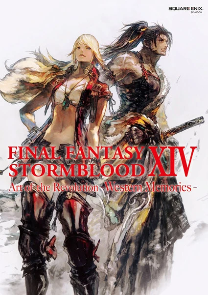 SQUARE ENIX BOOKS Final Fantasy XIV Stormblood The Art Of The Revolution Western Memories Art Book 3 SQUARE ENIX BOOKS Final Fantasy XIV Stormblood The Art Of The Revolution Western Memories Art Book