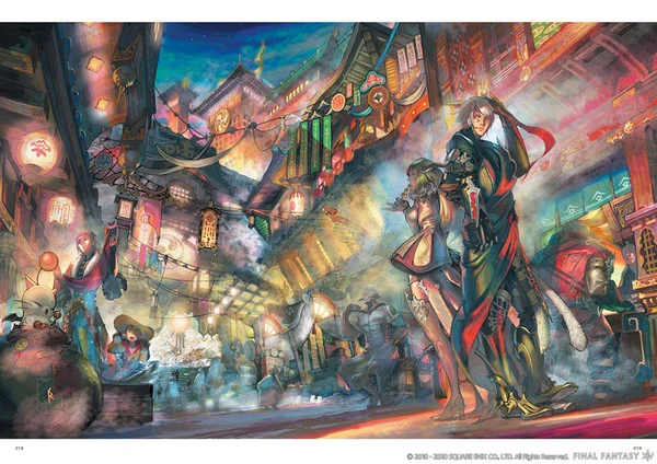 SQUARE ENIX BOOKS Final Fantasy XIV Stormblood The Art Of The Revolution Western Memories Art Book 4 SQUARE ENIX BOOKS Final Fantasy XIV Stormblood The Art Of The Revolution Western Memories Art Book - Image 2