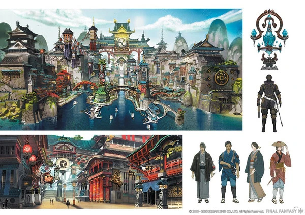 SQUARE ENIX BOOKS Final Fantasy XIV Stormblood The Art Of The Revolution Western Memories Art Book 7 SQUARE ENIX BOOKS Final Fantasy XIV Stormblood The Art Of The Revolution Western Memories Art Book - Image 5