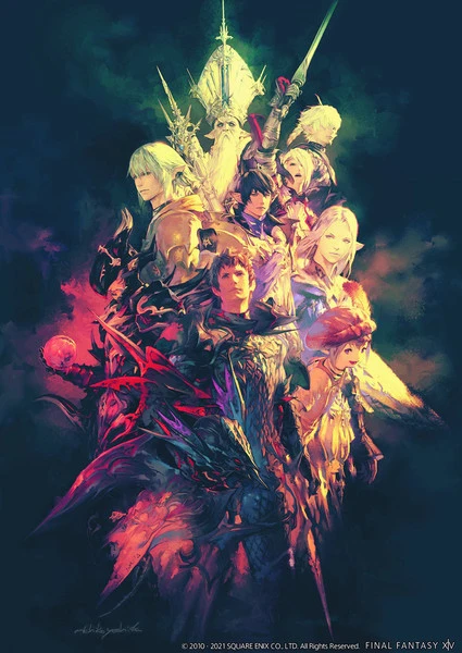 SQUARE ENIX BOOKS Final Fantasy XIV Poster Collection (Color) 4 SQUARE ENIX BOOKS Final Fantasy XIV Poster Collection (Color) - Image 2