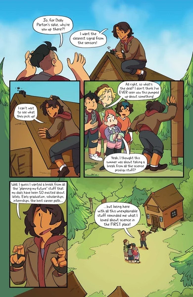 BOOM! Box Lumberjanes To The Max Edition Graphic Novel Volume 6 (Hardcover) 7 BOOM! Box Lumberjanes To The Max Edition Graphic Novel Volume 6 (Hardcover) - Image 5