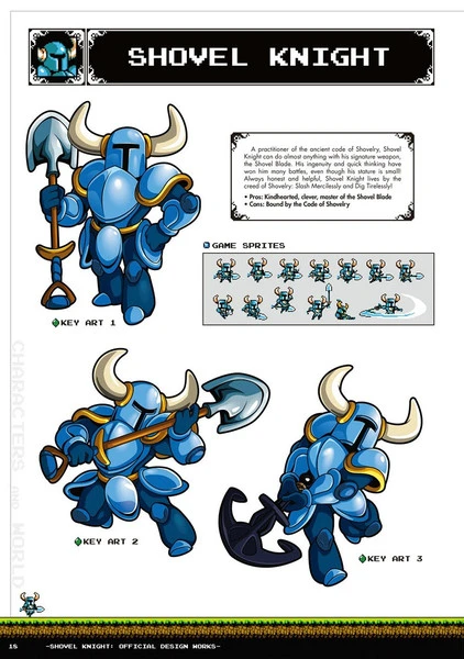 UDON ENTERTAINMENT Shovel Knight Official Design Works Art Book 4 UDON ENTERTAINMENT Shovel Knight Official Design Works Art Book - Image 2