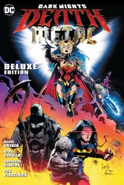 DC COMICS Dark Nights Death Metal Deluxe Edition Graphic Novel (Hardcover)