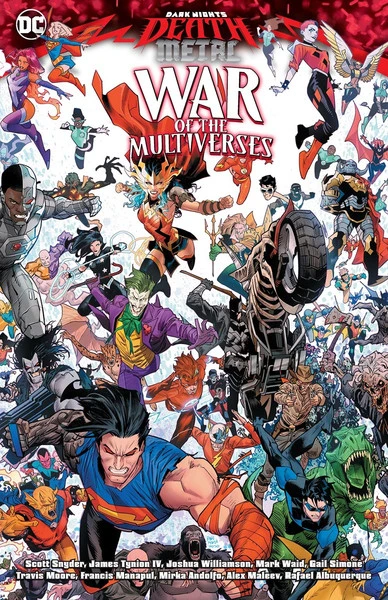 DC COMICS Dark Nights Death Metal War Of The Multiverses Graphic Novel 3 DC COMICS Dark Nights Death Metal War Of The Multiverses Graphic Novel