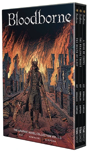 TITAN COMICS Bloodborne Volume 1-3 Graphic Novel Box Set 3 TITAN COMICS Bloodborne Volume 1-3 Graphic Novel Box Set
