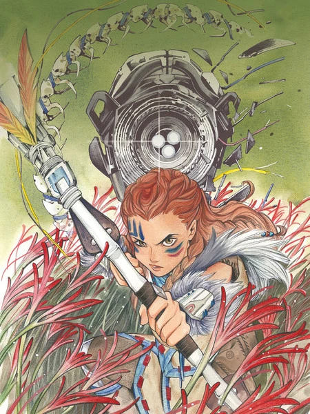 TITAN COMICS Horizon Zero Dawn Peach Momoko Poster Portfolio (Color) 4 TITAN COMICS Horizon Zero Dawn Peach Momoko Poster Portfolio (Color) - Image 2