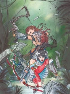 TITAN COMICS Horizon Zero Dawn Peach Momoko Poster Portfolio (Color) 10 TITAN COMICS Horizon Zero Dawn Peach Momoko Poster Portfolio (Color) -UDON Entertainment Store 9781787737969 artbook horizon zero dawn peach momoko poster portfolio color altb