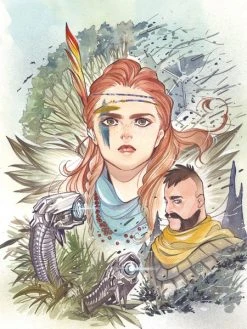 TITAN COMICS Horizon Zero Dawn Peach Momoko Poster Portfolio (Color) 11 TITAN COMICS Horizon Zero Dawn Peach Momoko Poster Portfolio (Color) -UDON Entertainment Store 9781787737969 artbook horizon zero dawn peach momoko poster portfolio color altc