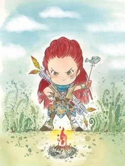 TITAN COMICS Horizon Zero Dawn Peach Momoko Poster Portfolio (Color) 13 TITAN COMICS Horizon Zero Dawn Peach Momoko Poster Portfolio (Color) -UDON Entertainment Store 9781787737969 artbook horizon zero dawn peach momoko poster portfolio color alte