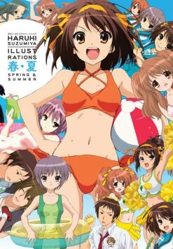 UDON ENTERTAINMENT Haruhi Suzumiya Illustrations Spring And Summer Art Book
