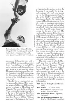 STONE BRIDGE PRESS Critical Handbook Of Japanese Film Directors 7 STONE BRIDGE PRESS Critical Handbook Of Japanese Film Directors -UDON Entertainment Store 9781933330532 books critical handbook of japanese film directors altA