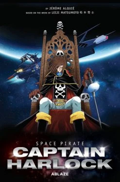 ABLAZE Space Pirate Captain Harlock Graphic Novel (Hardcover)