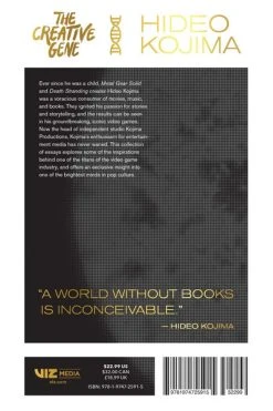 VIZ BOOKS The Creative Gene (Hardcover) 5 VIZ BOOKS The Creative Gene (Hardcover) -UDON Entertainment Store 9781974725915 specialtybook the creative gene hardcover back