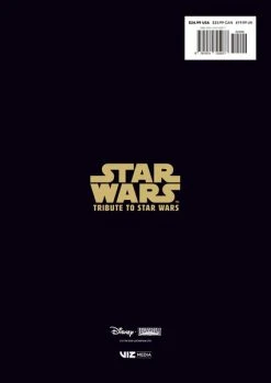 VIZ BOOKS Star Wars Tribute To Star Wars Art Book (Hardcover) -UDON Entertainment Store 9781974725977 artbook star wars tribute to star wars back