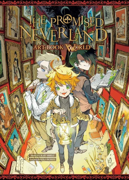 VIZ BOOKS The Promised Neverland Art Book World (Hardcover) 3 VIZ BOOKS The Promised Neverland Art Book World (Hardcover)