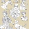 Yen Press Scribbles Art Book Volume 1 (Hardcover) -UDON Entertainment Store 9781975367374 artbook scribbles artbook volume 1 hardcover primary