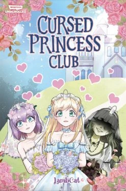 WEBTOON UNSCROLLED Cursed Princess Club Graphic Novel Volume 1 (Hardcover)