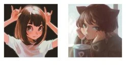 PIE INTERNATIONAL MOMENTARY The Art Of Ilya Kuvshinov Art Book -UDON Entertainment Store 9784756248756 artbook momentary the art of ilya kuvshinov sample2