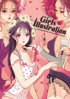 PIE INTERNATIONAL Girls Illustration Art Book