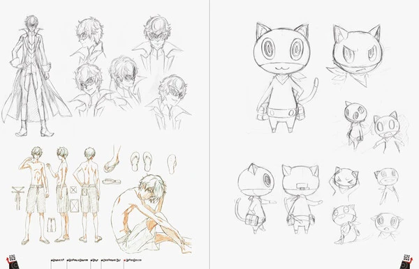 PIE INTERNATIONAL PERSONA5 The Animation Material Book 8 PIE INTERNATIONAL PERSONA5 The Animation Material Book - Image 6
