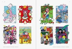 PIE INTERNATIONAL New Retro Illustrations Art Book -UDON Entertainment Store 9784756253477 artbook new retro illustrations sample4