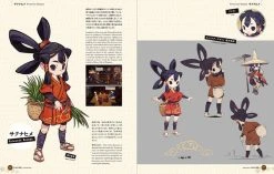 PIE INTERNATIONAL Sakuna Of Rice And Ruin Artworks Art Book -UDON Entertainment Store 9784756255532 artbook sakuna of rice and ruin artworks sample2