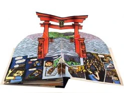 TUTTLE Japan Pop-Up Book The Comic Adventures Of Neko The Cat (Hardcover) -UDON Entertainment Store 9784805316498 specialty book japan pop up book the comic adventures of neko the cat hardcover sample2