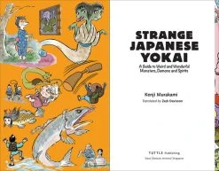 TUTTLE Strange Japanese Yokai A Guide To Weird And Wonderful Monsters Demons And Spirits -UDON Entertainment Store 9784805317235 specialty book strange japanese yokai a guide to weird and wonderful monsters demons and spirits sample1