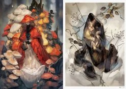 PIE INTERNATIONAL [Imperfect] Embroidery The Art Of Yoshioka Artbook -UDON Entertainment Store IMP 9784756254672 artbook embroidery the art of yoshioka sample2